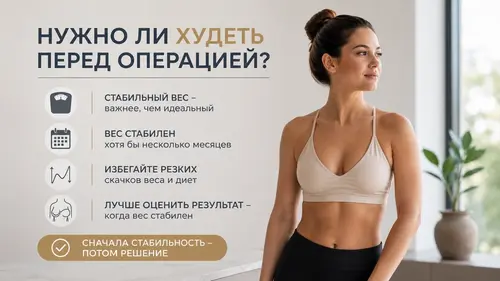 Нужно ли худеть перед операцией