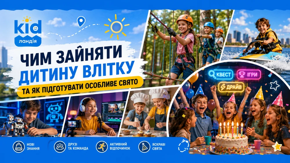 Чим зайняти дитину влітку та як підготувати особливе свято