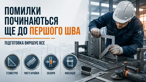 Помилки починаються ще до першого шва