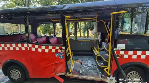 В Харькове девять пострадавших в ДТП с автобусом