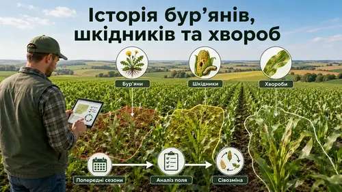 Історія бур’янів, шкідників та хвороб