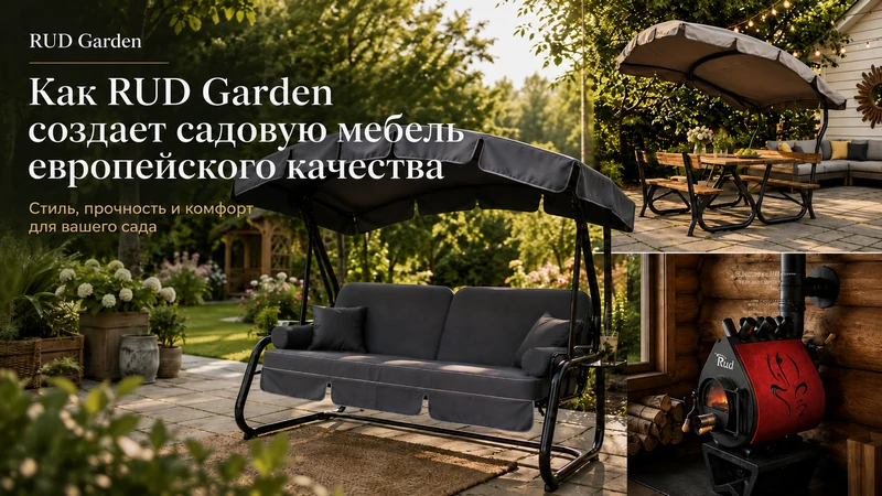 Сделано в Украине: как RUD Garden создает садовую мебель европейского качества