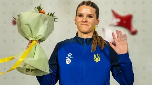 Дуель із призеркою Олімпіади: українська юніорка виборола медаль Кубка світу зі скелелазіння