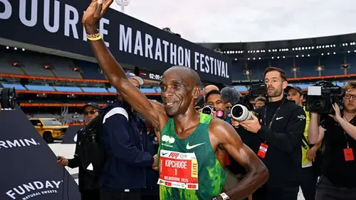 Олимпийский чемпион в 41 год покорил марафон