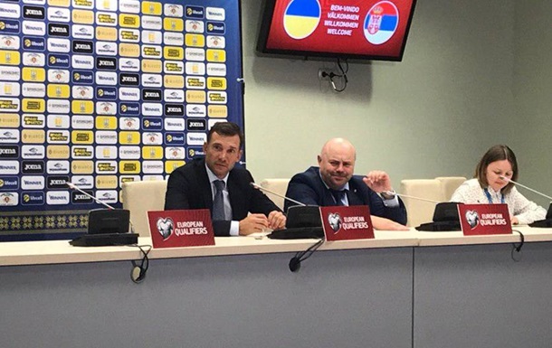 Шевченко признался, что сказал игрокам в раздевалке после разгрома сербов