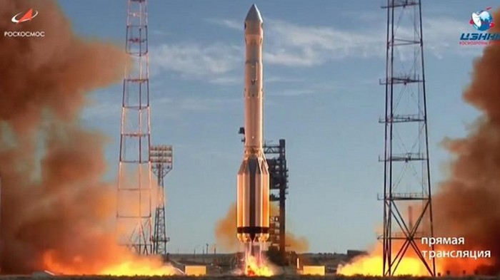 Россия запустила ракету Протон с телескопом (видео)
