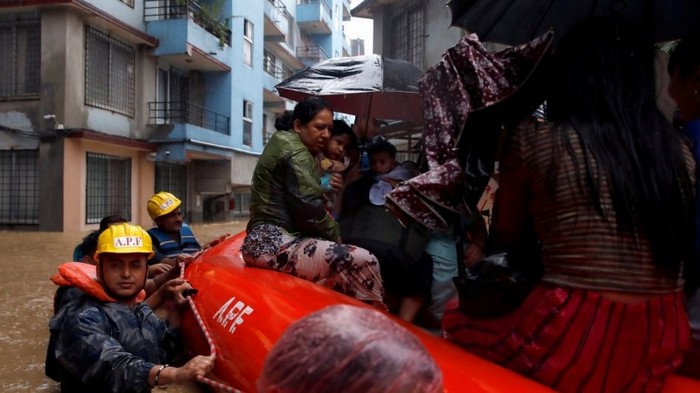 В Южной Азии из-за проливных дождей погибло как минимум 49 человек