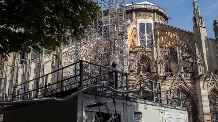 Пожар в Нотр-Дам: восстановление собора продолжат в средине августа