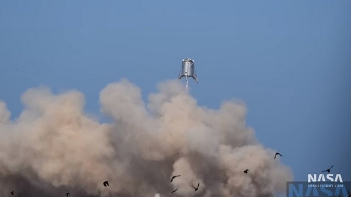 SpaceX провела испытания марсолета Starhopper