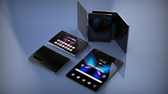 Опубликованы рендеры гибкого Samsung Galaxy Fold 2 (фото)