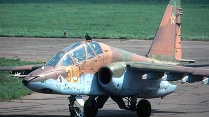 В России разбился штурмовик Су-25УБ