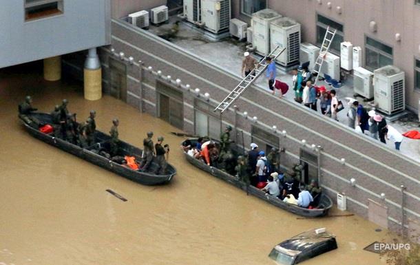 Наводнение в Японии: число жертв возросло до 70
