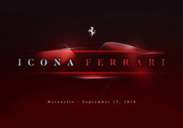 Ferrari показала первое изображение новой модели
