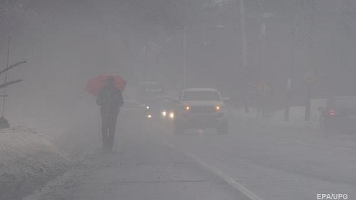 В Киеве объявили желтый уровень опасности из-за тумана