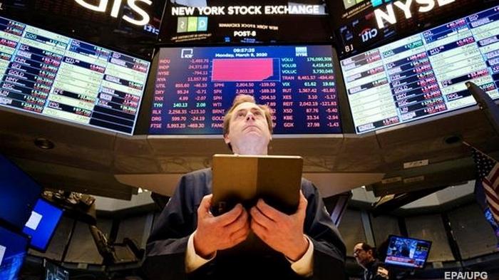 Обвал фондовых рынков США побил рекорд с 1987 года